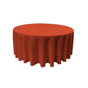 Slickblue Polyester Poplin Round Tablecloth 41 Different Colors 7 Sizes - 1 of 1