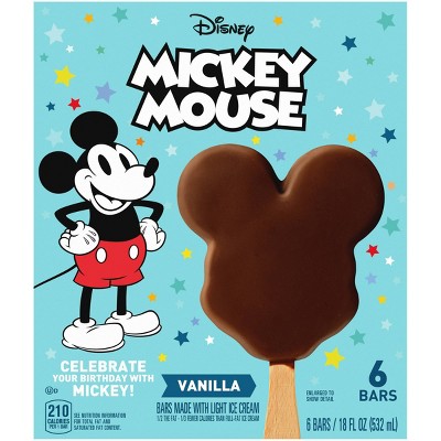 Disney Mickey Mouse Ice Cream Bars - 6ct/18 fl oz_1