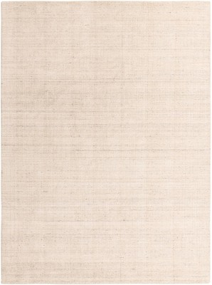 Vanilla Bean Hand-Knotted Wool Rectangular Area Rug