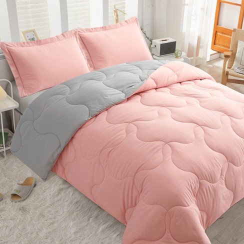 Peace Nest 3-piece Lightweight Reversible Down Alternative Comforter ...