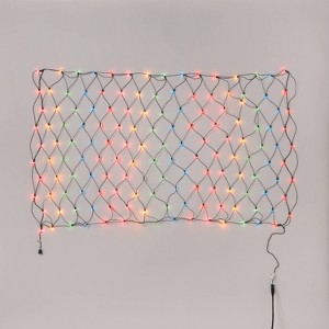 150ct 4'x6' Incandescent Mini Christmas Net Lights with Green Wire - Wondershop™ - 1 of 4