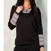 Women's Zip Collar Sweater - Angel Apparel - 2 of 4