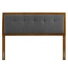 Modway Draper Tufted Full Fabric and Wood Headboard - 2 of 4