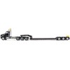 Kenworth T880 SBFA Tridem Truck w/Trail King HDG Lowboy Trailer Black "Transport Series" 1/50 Diecast Model by Diecast Masters - 3 of 4
