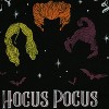 Seven Times Six Hocus Pocus Shirt Women's It's Just a Bunch Of Hocus Pocus Short Sleeve Tee Black - 4 of 4