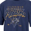 NHL Nashville Predators Women's Short Sleeve Dark Fashion T-Shirt - 3 of 3