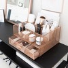 Blu Monaco Large Rose Gold Desk Organizer with 12 Compartments & Drawer - Office Supplies & File Holder, Desk Storage & Workspace Organizer - 4 of 4