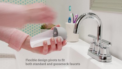 Munchkin® Extend™ Rubber Faucet Extenders, Gray, 2 Pack, Unisex 