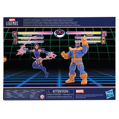 Детские фигурки Marvel Legends Series Gamerverse Psylocke vs. Thanos — фото 4