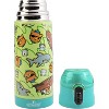 Octonauts Above & Beyond Stainless Steel 13 oz Reusable Water Bottle for Kids, Teal - Spill Proof Lid w/Built-in Straw - Fits Most Lunch Bags - 3 of 3