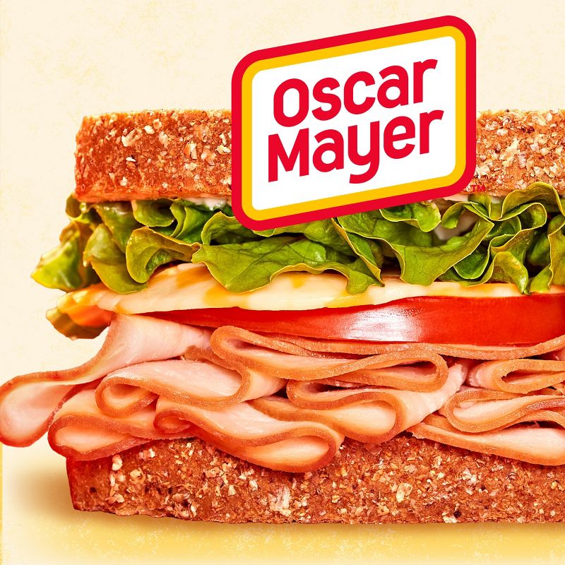 Oscar Mayer Natural Applewood Smoked Turkey Breast Sliced Lunch Meat - 8oz, 5 of 13