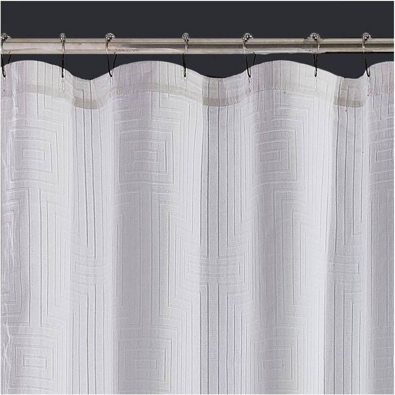 Lara Shower Curtain Cream - Ayesha Curry, 4 of 6