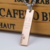 Long Distance Couple Necklace Set - His & Hers Matching Love Pendants for Valentine's Gift - 4 of 4