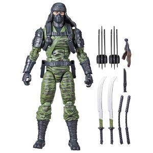 Hasbro F7729 6 inch G.I. Joe Classified Series Ralph Nunchuk Badducci, 80 Action Figure - 1 of 4