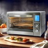 LNC 34 qt. 1750W 6-Slice Stainless Steel Air Fryer Toaster Oven with Fry Basket, 12-Cook Modes and LCD Digital Screen - 2 of 4