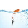 Unique Bargains Fishing Kayaking Water Sports Floating Oval Buoyant Keychains 2 Pcs - 4 of 4