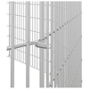 vidaXL BD - BD Rabbit Cage 12 Panels Galvanized Iron 54x60cm - 4 of 4