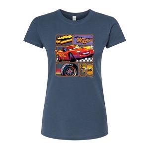Women's - Disney - Lightning McQueen Best Trophies Fitted Graphic T-Shirt - 1 of 3