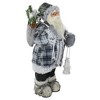 Northlight 2' Standing Santa Christmas Figure Carrying a Lantern - 3 of 4