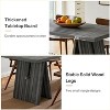 Tribesigns Dining Table for 6, 63" Rectangular Dining Room Table with Heavy Duty Base for Living Room, dining room, Grey - 4 of 4