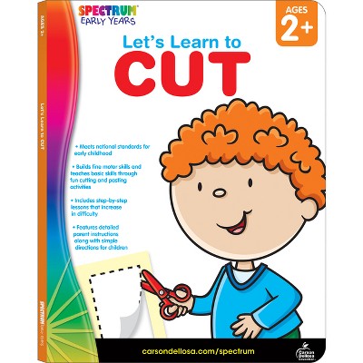 Let's Learn to Cut, Ages 2 - 5 - by  Spectrum (Paperback)