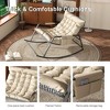 PAGED Polyester Rocking Chairs,Accent Chairs with Side Pocket,Arm Chairs for Living Room,Bedroom - 4 of 4