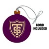 University of St. Thomas Primary Logo Wood Christmas Tree Holiday Ornament - 2 of 4