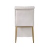 Meridian Furniture,Curve Velvet Dining Chair, Set of 2 - 2 of 4