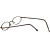 Flex Plus by Vivid Collection Designer Reading Glasses Model 96 Shiny-Brown 43mm - 4 of 4