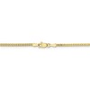 Black Bow Jewelry 1.5mm 10k Yellow Gold Solid Franco Chain Necklace - 4 of 4