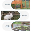 36inx50ft Hardware Cloth, 1/2in 19GA Chicken Wire Fencing, Galvanized Welded Wire Mesh Roll for Poultry Netting Cage,Chicken Coop, Tree Guard, Silver - 4 of 4