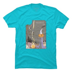 Men's Design By Humans Halloween magic brewery By runcatrun T-Shirt - 1 of 2