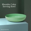 DANMARK LYNGBY Color Serving Bowl, Handmade Porcelain - Dishwasher Safe, Classic Rhombe Pattern, Mix and Match Collection - 4 of 4