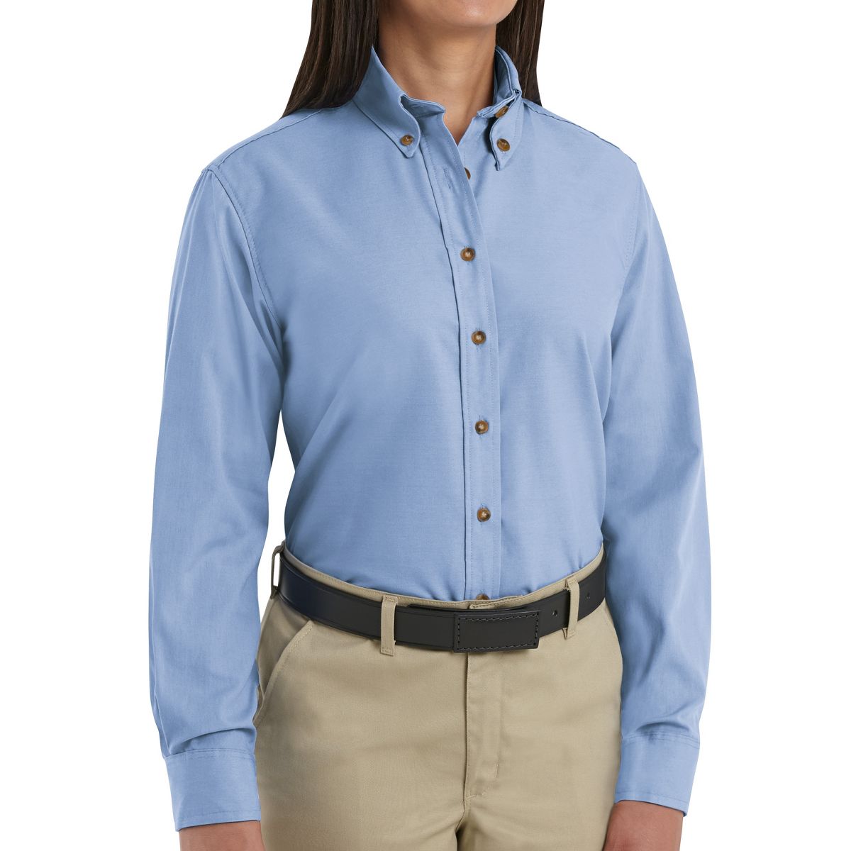 Red Kap Women's Long Sleeve Poplin Dress Shirt - thumbnail 6