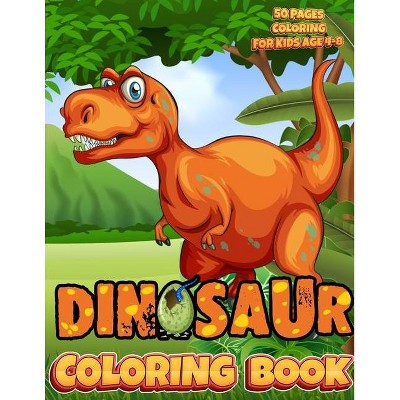 Dinosaur Coloring Book For Kids - by  Skypi (Paperback)