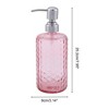 Unique Bargains Elegant Soap Pump Dispenser 16.9oz 1 Pc - 4 of 4