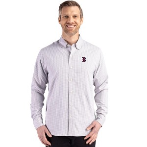 Boston Red Sox Men | Men | Concrete/White | S | Cutter & Buck