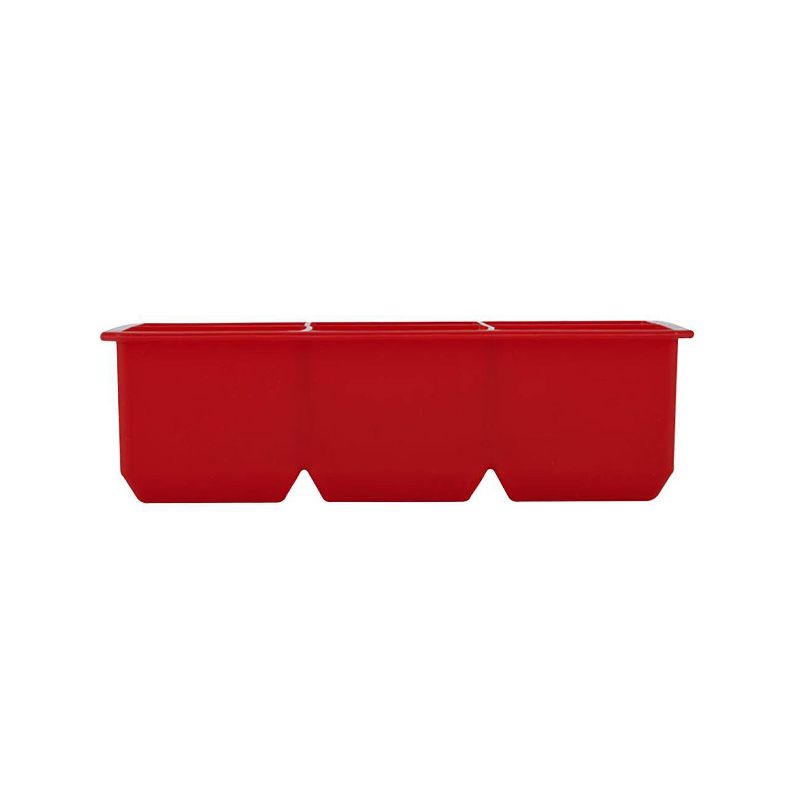 Houdini Silicone Ice Tray Red, 3 of 4