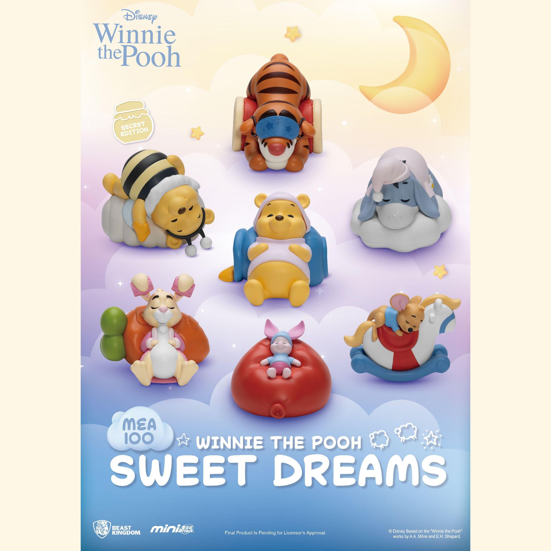 Winnie the Pooh sweet dreams Blind box set (6 pcs)