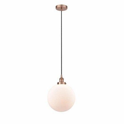 Beacon - 1 Light Mini Pendant In Industrial Style-15.5 Inches Tall and 12 Inches Wide