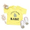 The Juniper Shop Little Island Babe Toddler Short Sleeve Tee - 2 of 2