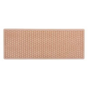 World Rug Gallery Natural Border Anti-Fatigue Standing Mat - 1 of 4