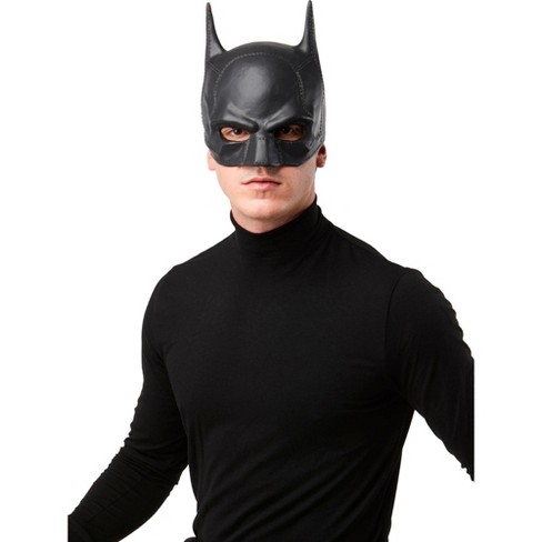  Bat Mask for Adult Men Superhero Bruce Wayne Dark Knight Helmet  Cowl Halloween Costume Movie Cosplay Props (Black) : Clothing, Shoes &  Jewelry