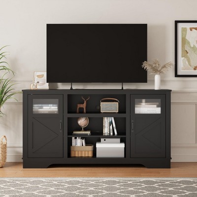 Farmhouse TV Stand , Entertainment Center for 65/60/55 Inches Televisions