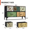 5-Drawer Wide Fabric Dresser Storage Organizer Unit, Chest of Drawers with Fabric Bins - 3 of 4