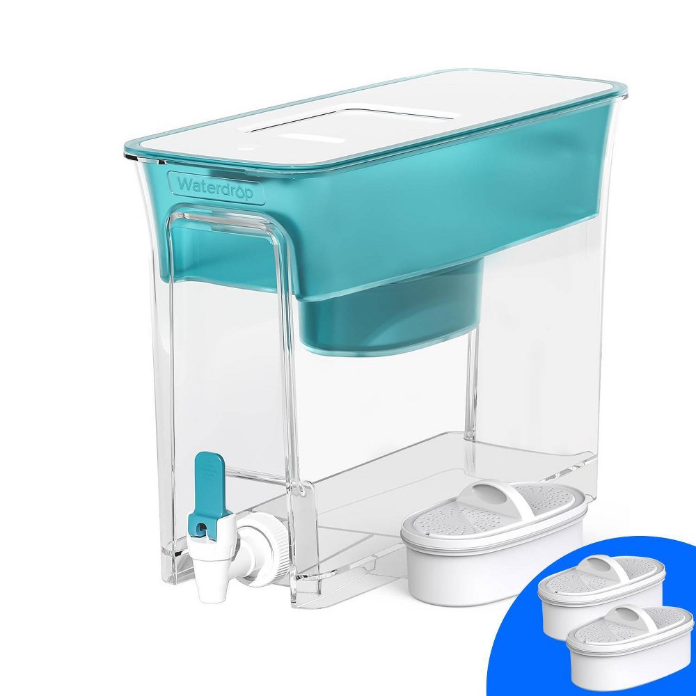 Waterdrop Slim Water Filter Dispenser with Extra 2 Replacement Filter