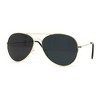 Gold Dark Aviator Sunglasses Shades- 70s Style Adult Aviators Costume Glasses - 1 Pair - 3 of 4
