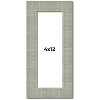 PosterPalooza | Panoramic Sculpted Blue Picture Frame - UV Acrylic, Foam Board Backing, Hanging Hardware - 2 of 4