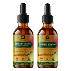 Soursop Graviola Liquid Drop with Balckseed oil, for Immune Boost, Relax, Liver and Sleep - 1 of 4