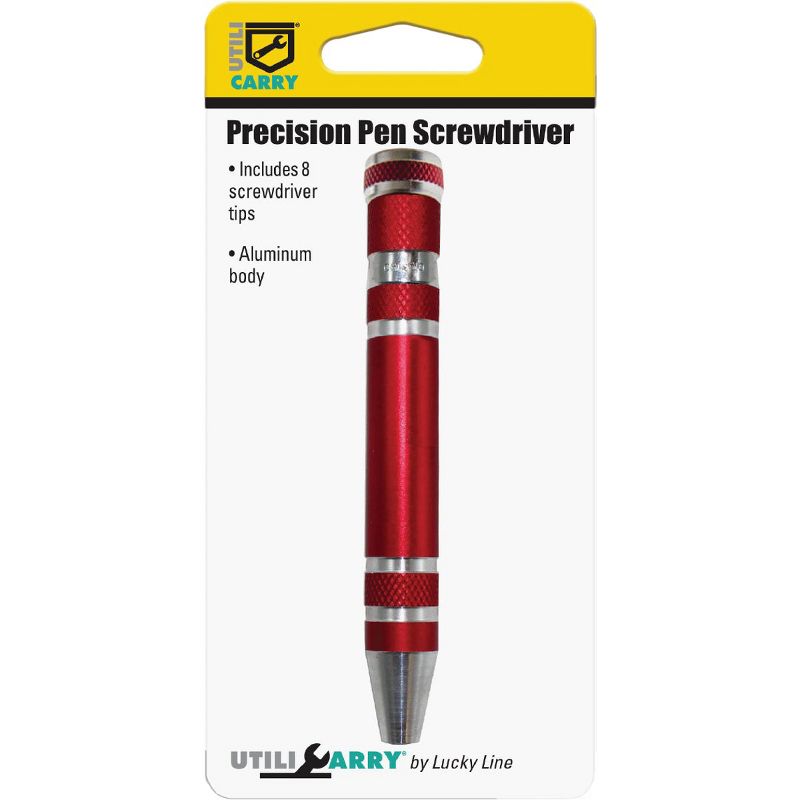 Lucky Line   Precision Pen Multi-Bit Screwdriver U12201, 2 of 3